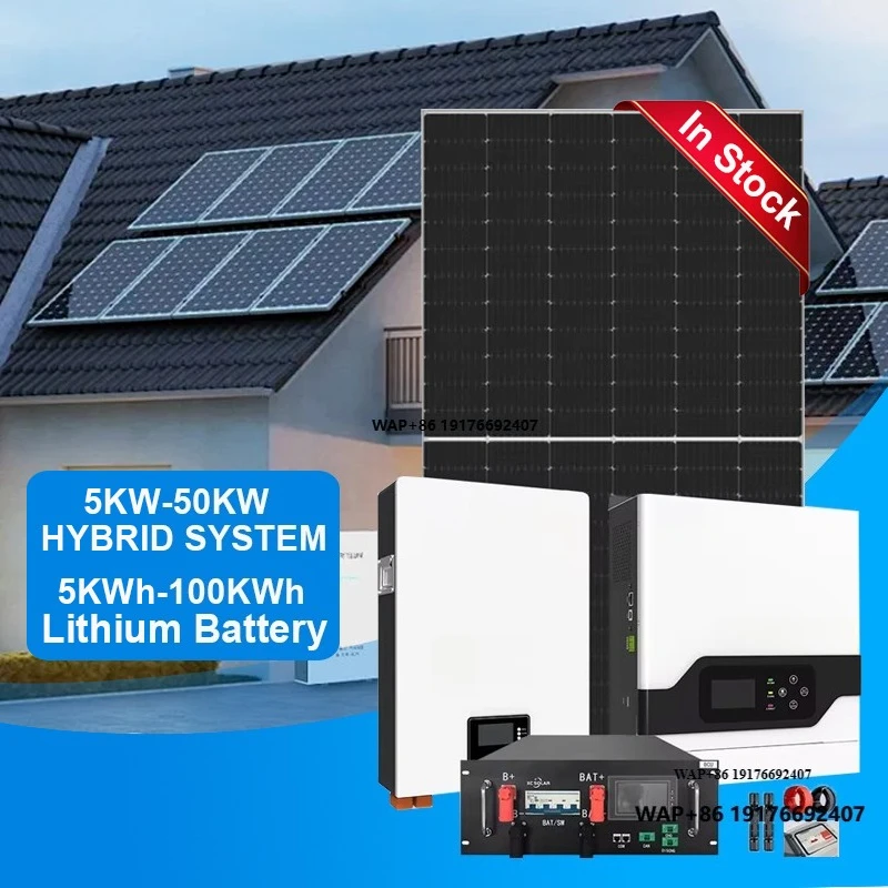 

HF Off Grid Hybrid Solar Energy Storage System Solar System Set 5KW 10KW 20KW 30KW 10KW Solar Energy Panel Home Full Set