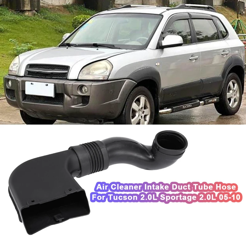 282102E100 Car Air Cleaner Intake Duct Tube Hose For Hyundai Tucson 2.0L For KIA Sportage 2.0L 05-10