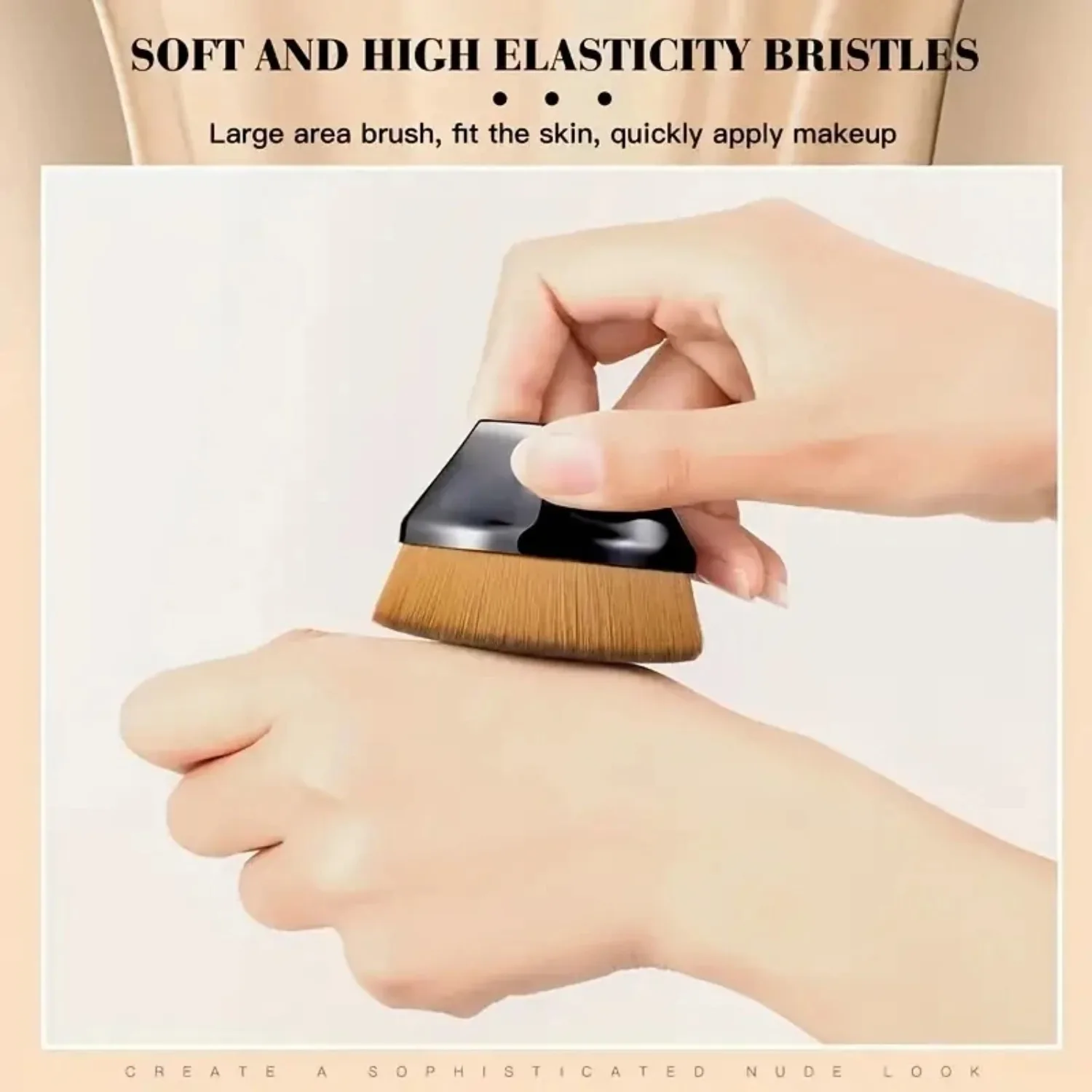 Magic Makeup Brush Liquid Foundation BB Cream No Trace Soft High Density Fiber Hair Easy to Carry Girls Beauty Tools Big Brush