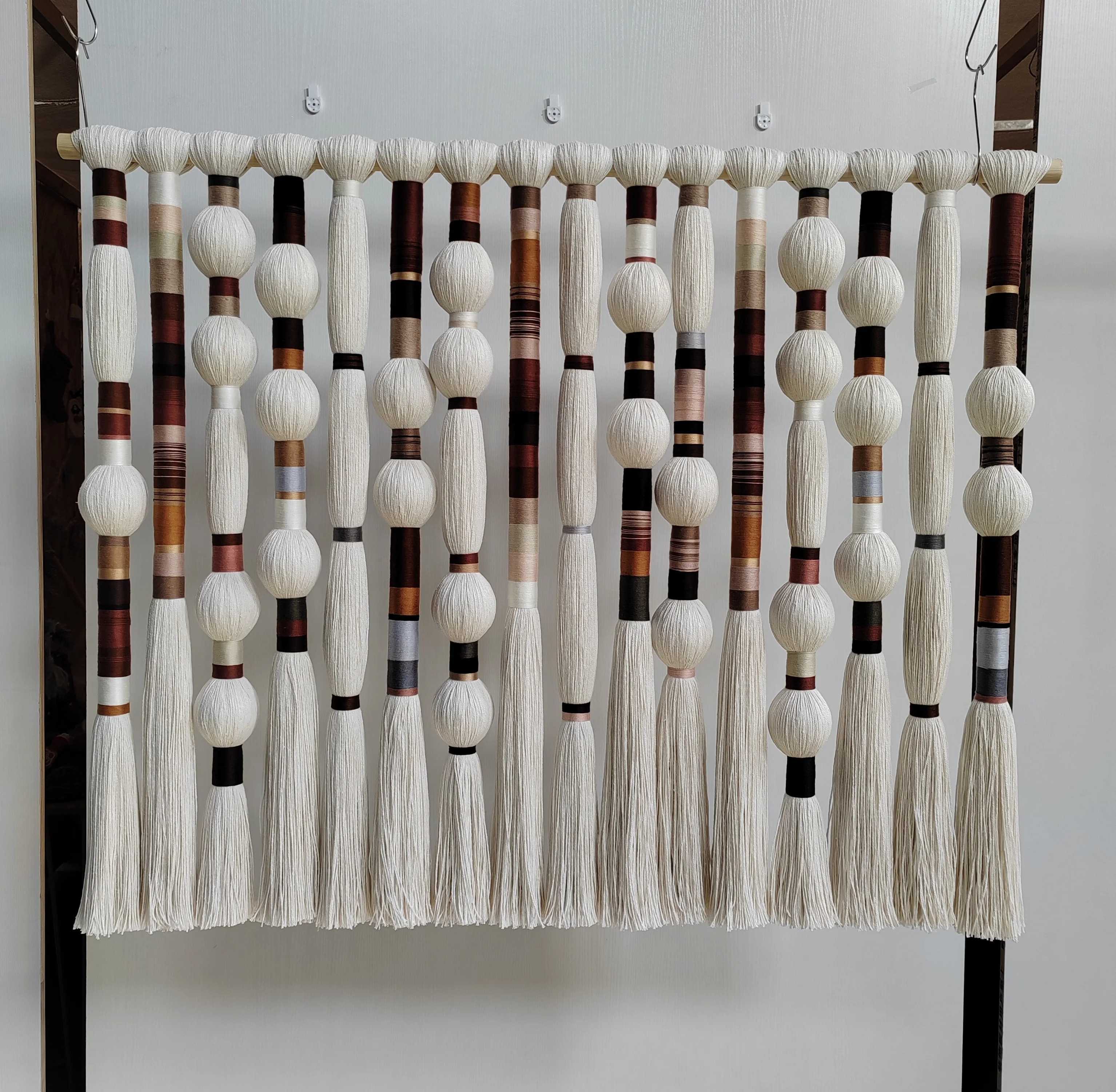 #￥Boho Style Handmade Bubble Wall Hanging with Customizable Size for Home & Hotel Wall Decor