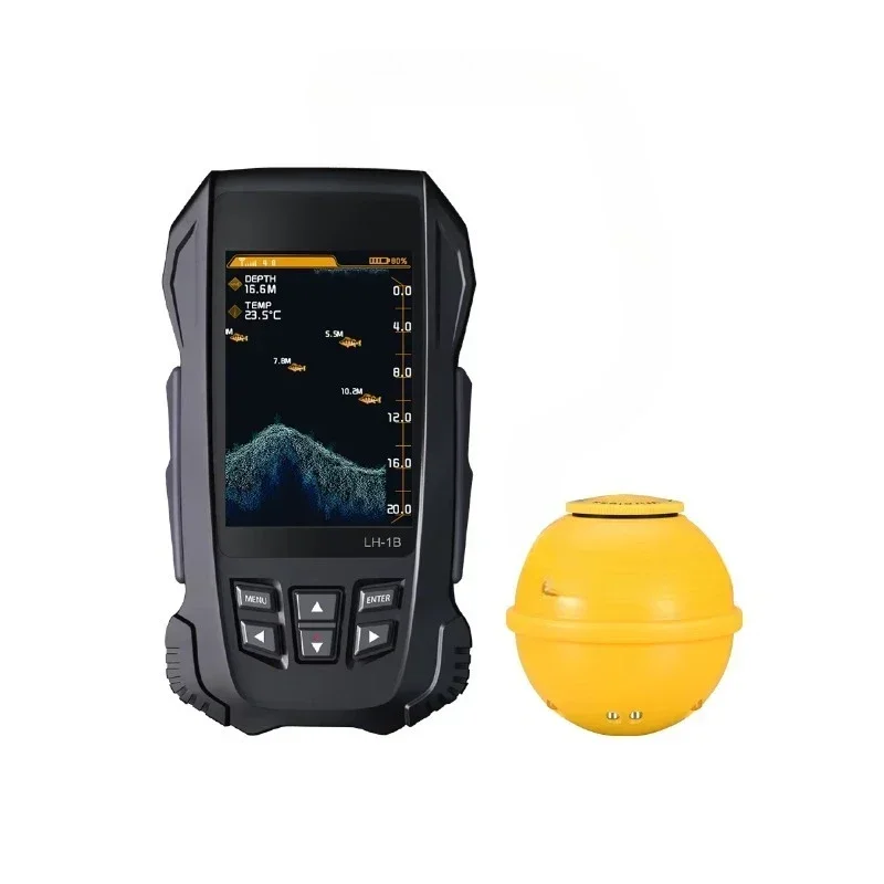 New wireless fish finder with 100-meter operating range