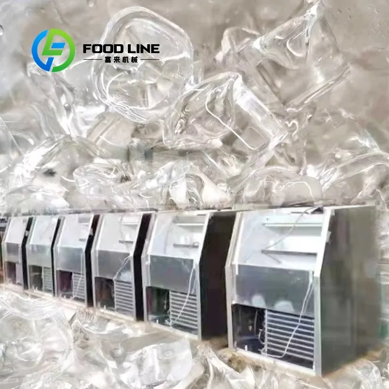 Customized Commercial Ice Cube Maker Multiple Optional Models Automatic Ice Making Equipment For Catering Cold Drink