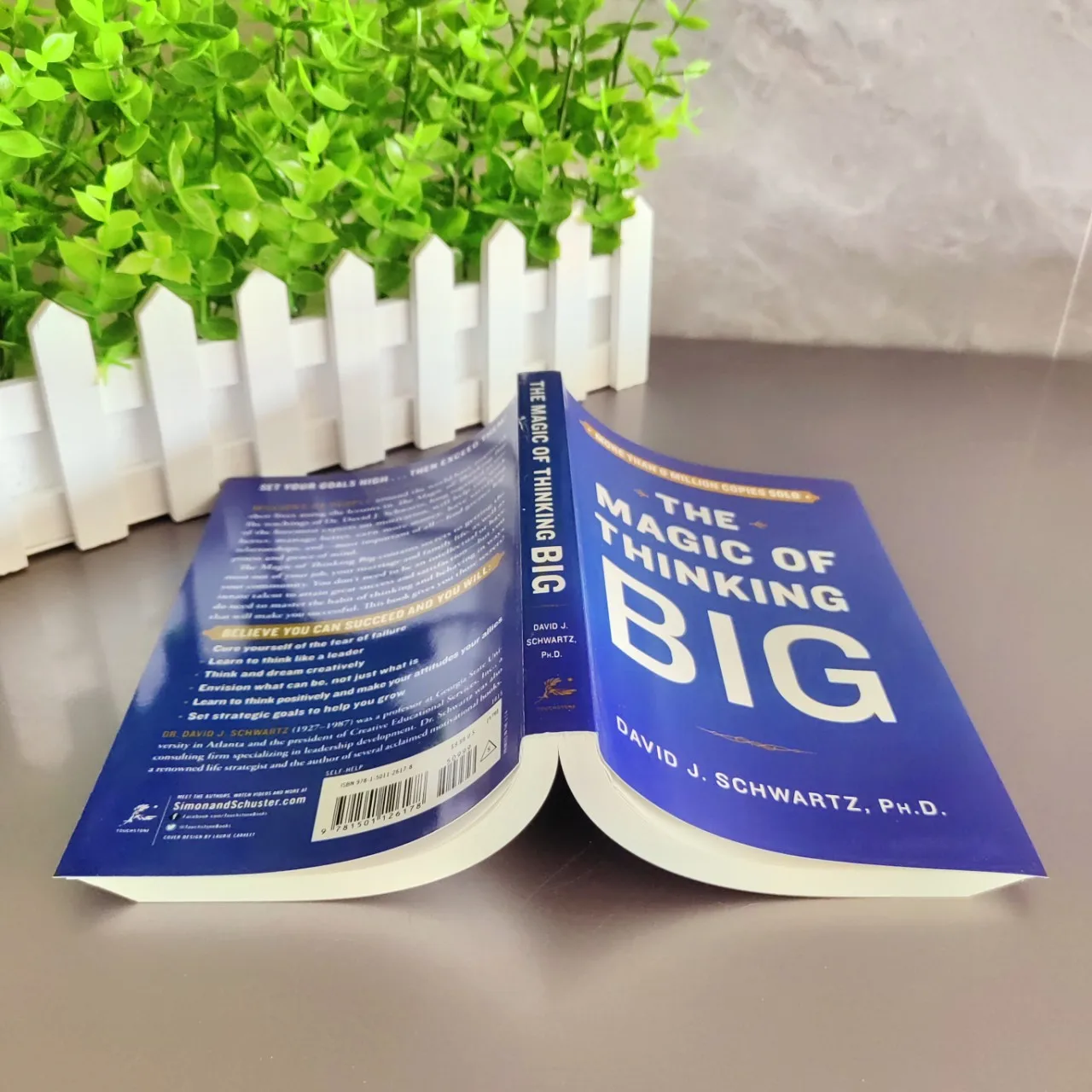 Магия мышления. Большое прованское руководство по успеху. Исчетайте более свинцом. Бестрашно живая счастье. 1959. Английская мягкая обложка.