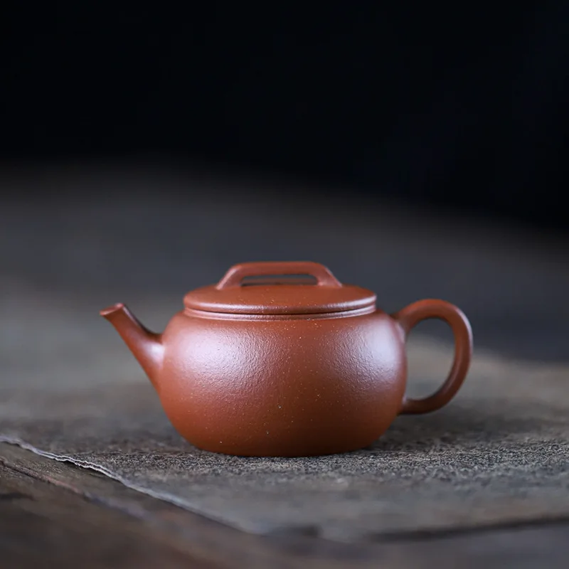 140cc Thin Chinese Yixing ZiSha Purple Clay JiangpoNi Handmade Yuwa Tea Pot Teapot