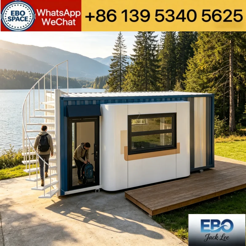 Low Price Fast Build Expandable Container House Steel Frame Anti-Corrosion Temporary Office Accommodation Cabin