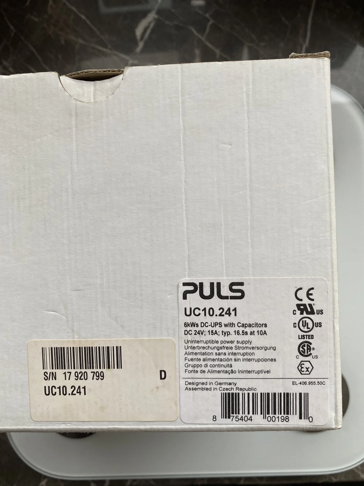 New Original Pursch UC10.241 Power Module Puls