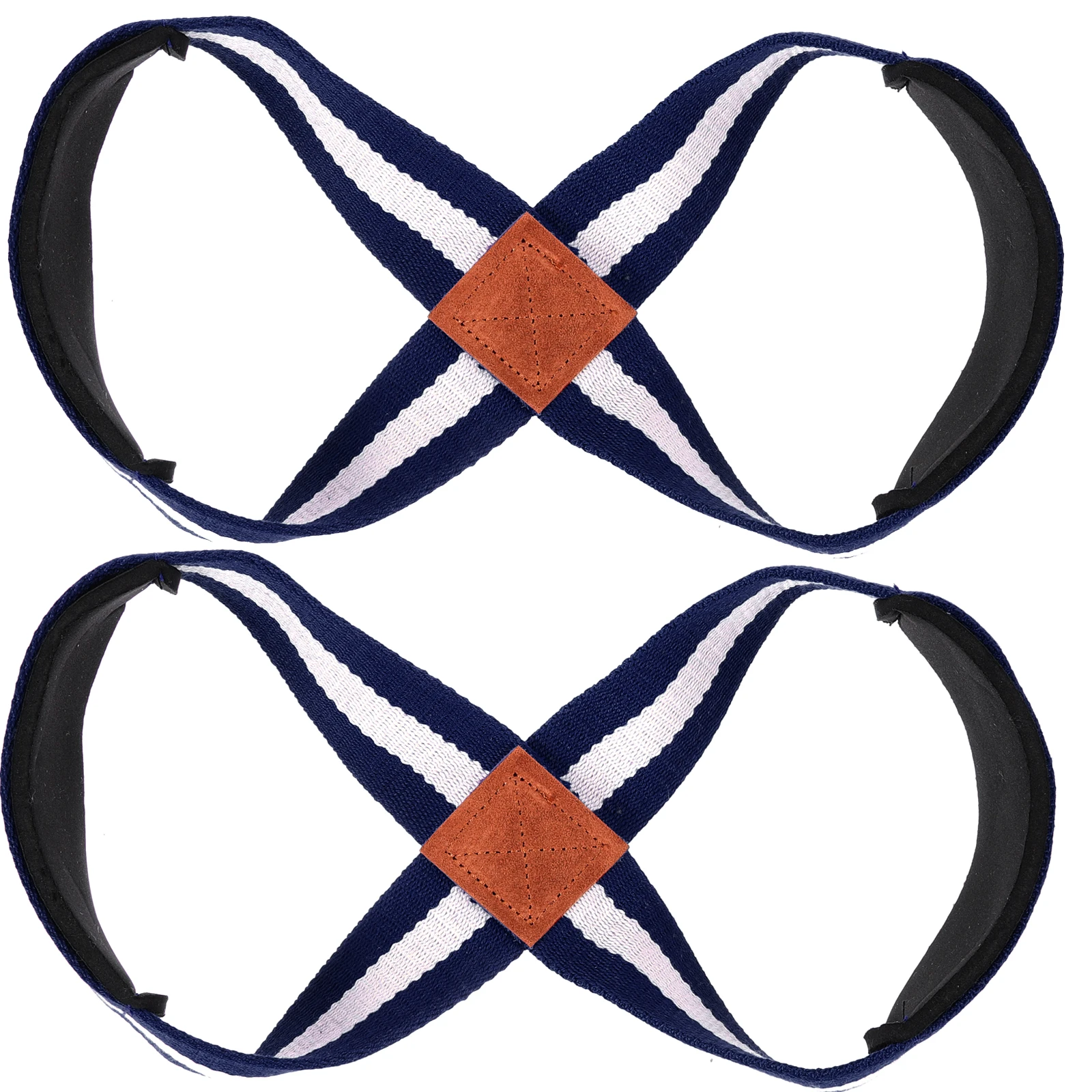 

8-Shaped Weight Lifting Straps Pair Deadlift Wrist Support Fitness Supplies Workout Accessories Powerlifting Enhancer Gym