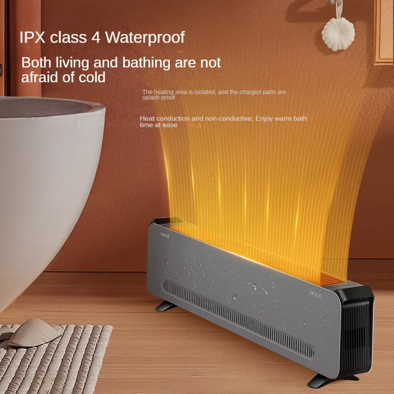 Portable GREE Electric Heater with Large Heating Area, Suitable for Bathroom and Drying NJF-X6020 Space Heater