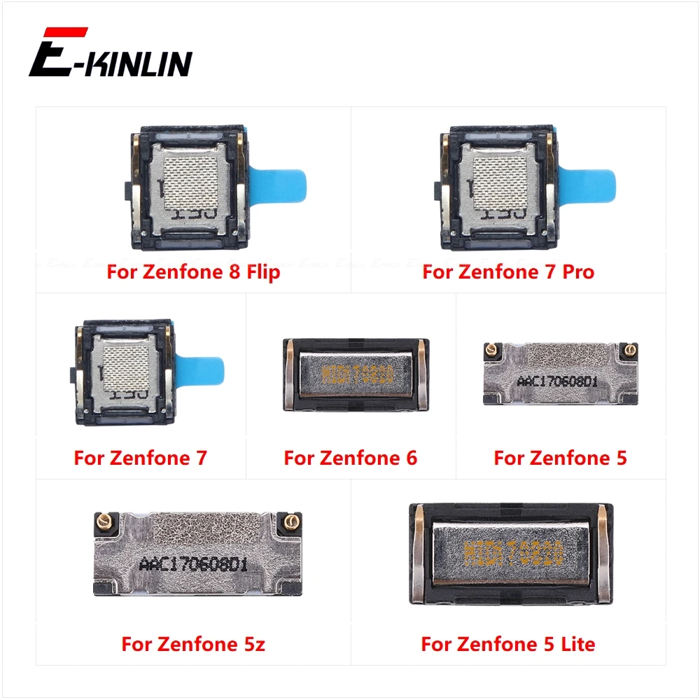 Top Ear Speaker Receiver Earpieces Cable Flex For Asus Zenfone 11 Ultra 10 9 8 Flip 7 Pro 6 5 Lite 5Z Replacement Parts