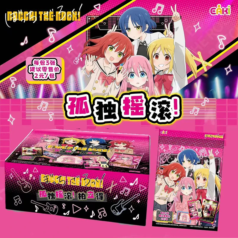 

Genuine BOCCHI THE ROCK! Card Polaroid Performance Series Collection Card Cartoon Image Collection Card SC/R Children Gift