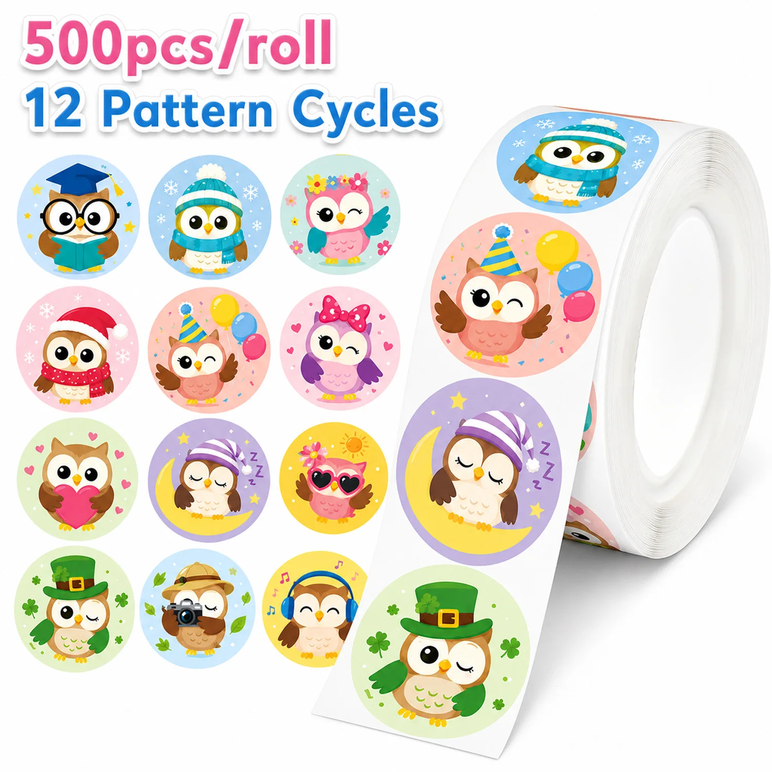 JCAC 500pcs/roll 1