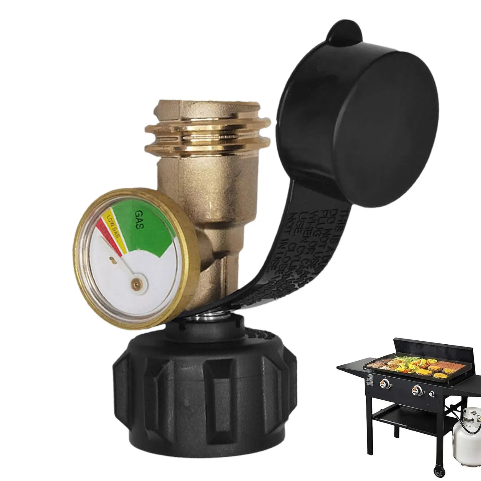 Propane Cylinder Pressure Gauge propane tank level indicator pressure gauge  For Cylinders Stove Heater Burner Grilling