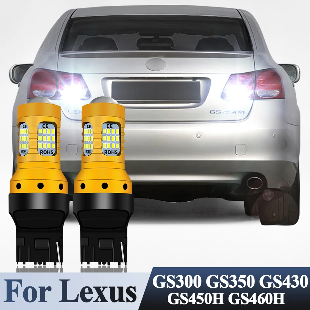 

LED Reverse Lights Backup Bulbs For Lexus GS300 GS350 GS430 GS450H GS460H 2011 2010 2009 2008 2007 2006 2005 Ultra Bright White
