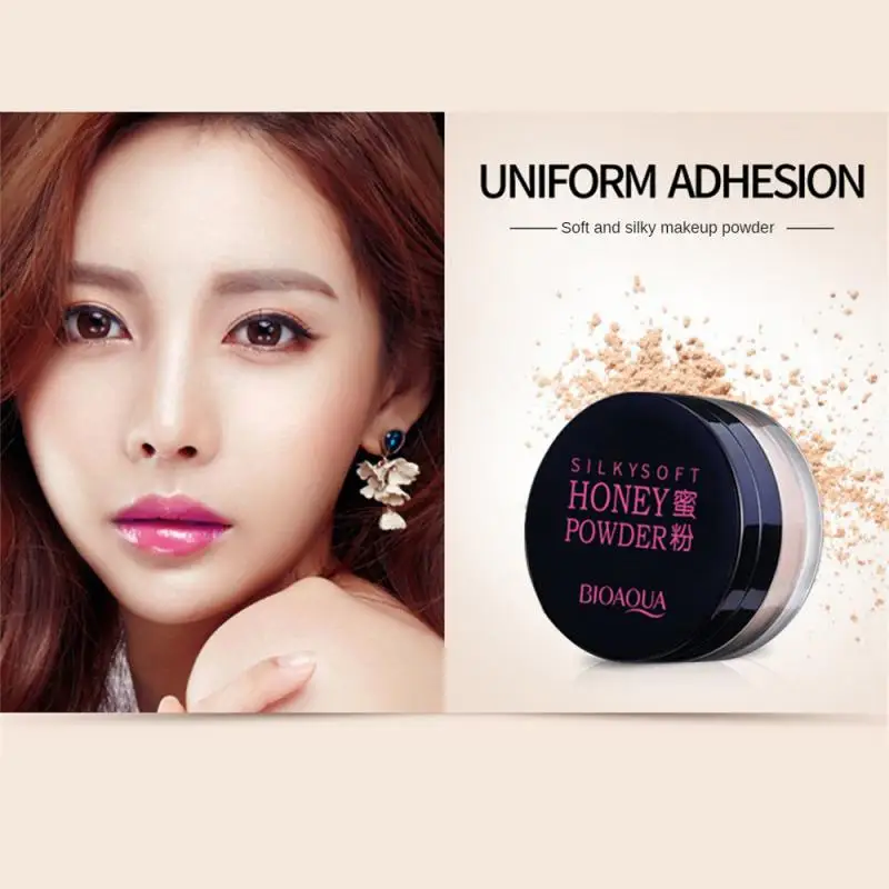 Color Makeup Lightness Powder Set Powder Easy To Set Makeup Makeup Powder Honey Powder Makeup Set Powder Skin Blemishes Face