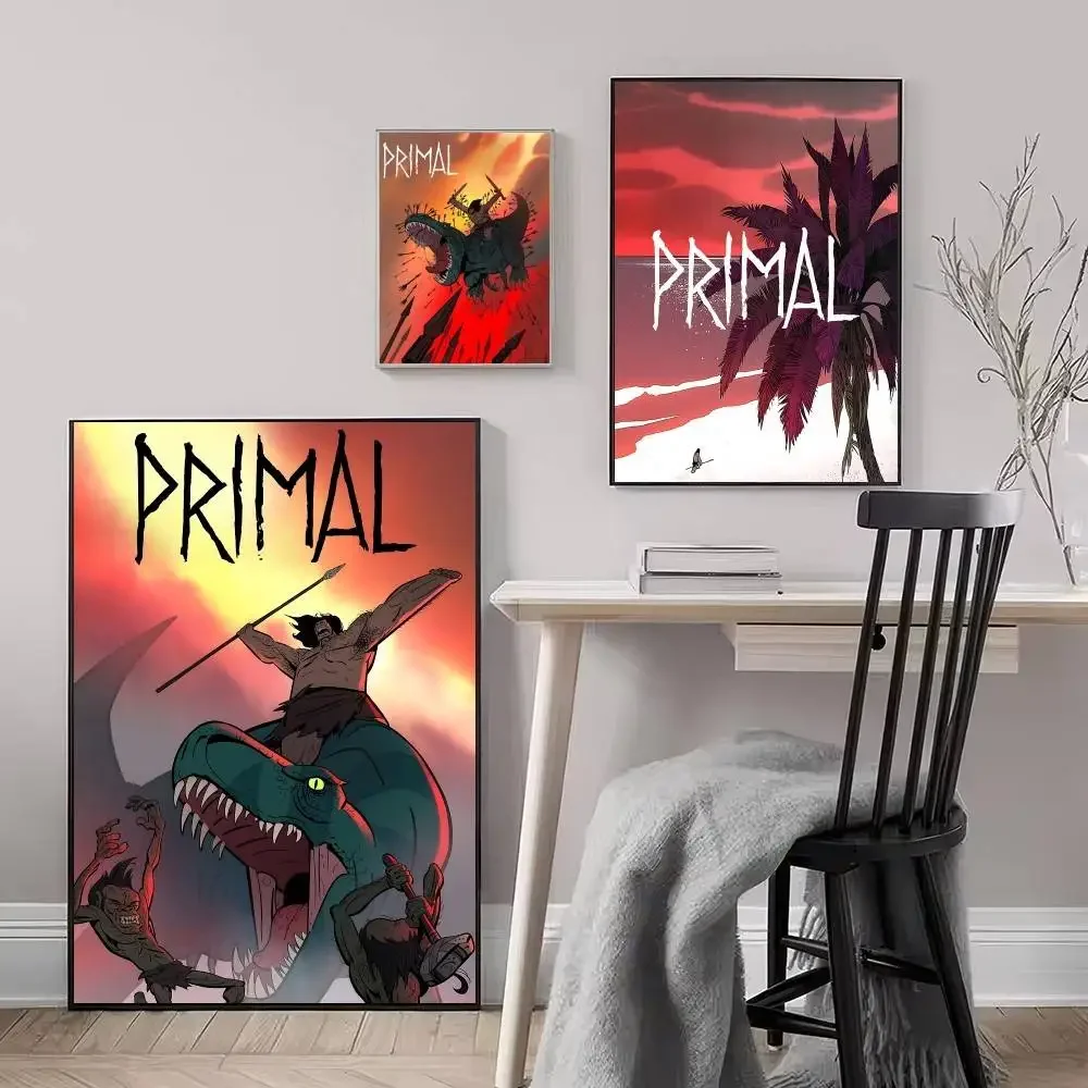 ملصقات جينندي تارتاكوفسكي البدائية لزجة عتيقة لغرفة المنزل وبار المقهى وديكور غرفة كاواي #3