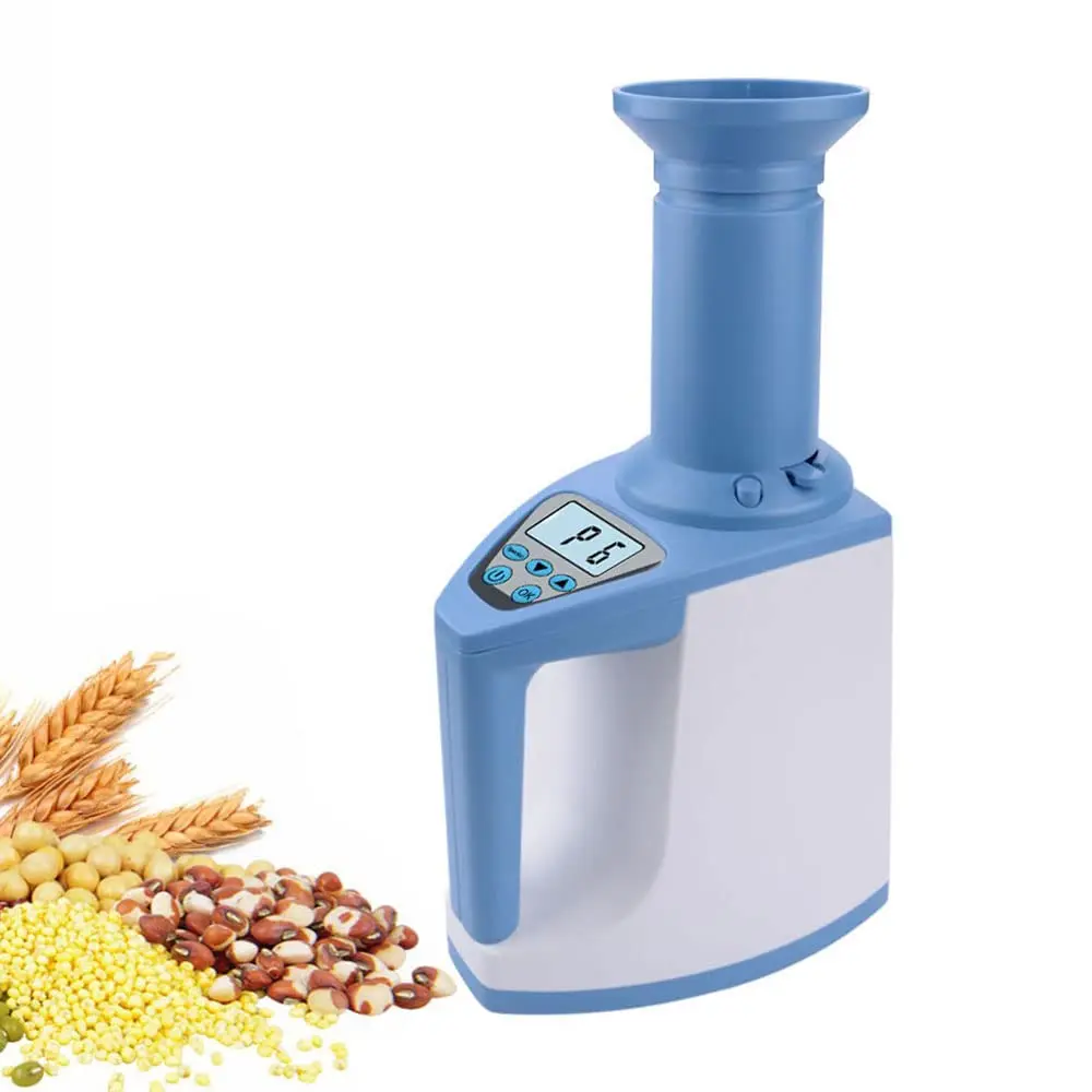 

Grain Moisture Meter, Moisture Tester for 20+ Grains, Measure Weight, Density, Temperature with LCD Display, Wheat, Corn, Rice