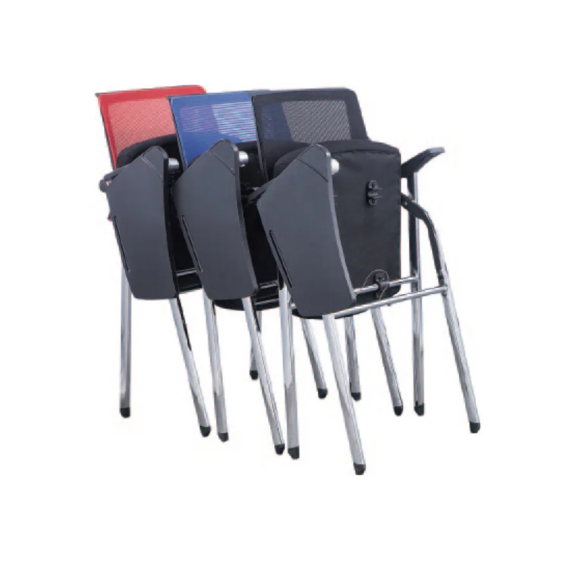 Folding training chair with table board training class table and chair integrated