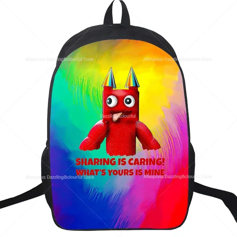 حقيبة ظهر Garten of Banban للمراهقين والأطفال حقائب مدرسية للبنات حقيبة ظهر للكمبيوتر المحمول