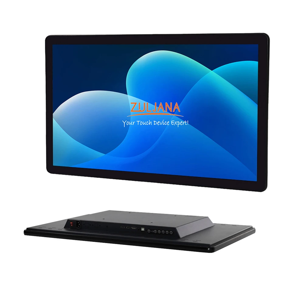 

27 Inch Industrial 4K UHD IP65 Front Large Touchscreen Monitor