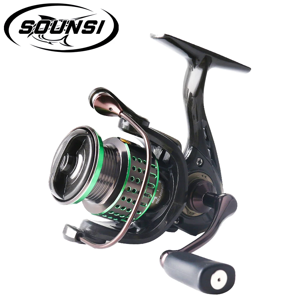 SOUNSI VT Plain light weight 153g lure wheel spinning wheel micro thing tinplate wheel fishing reel sea rod fishing wheel