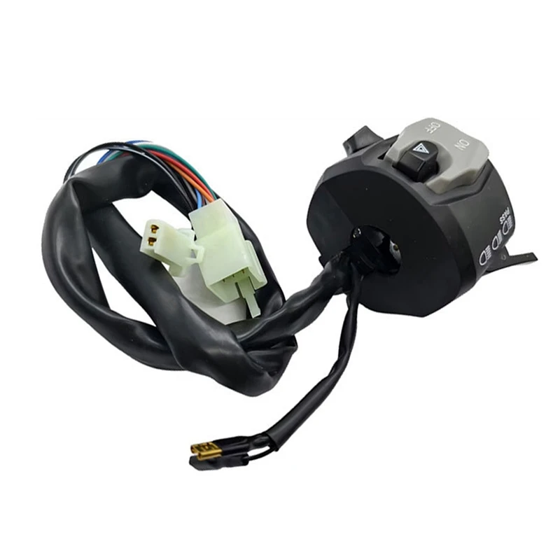 BB For GSX Handle Bar Switch With Passing Universal Left Side Horn Electric Start Double Flash Light