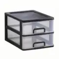 Large 2-tier Black