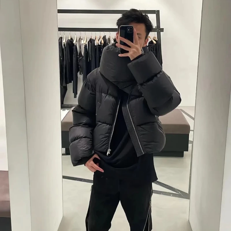 High Street R0 Dark Niche Winter Down Coats Men Women Jackets High Quality Coat Casual Bread Jacket