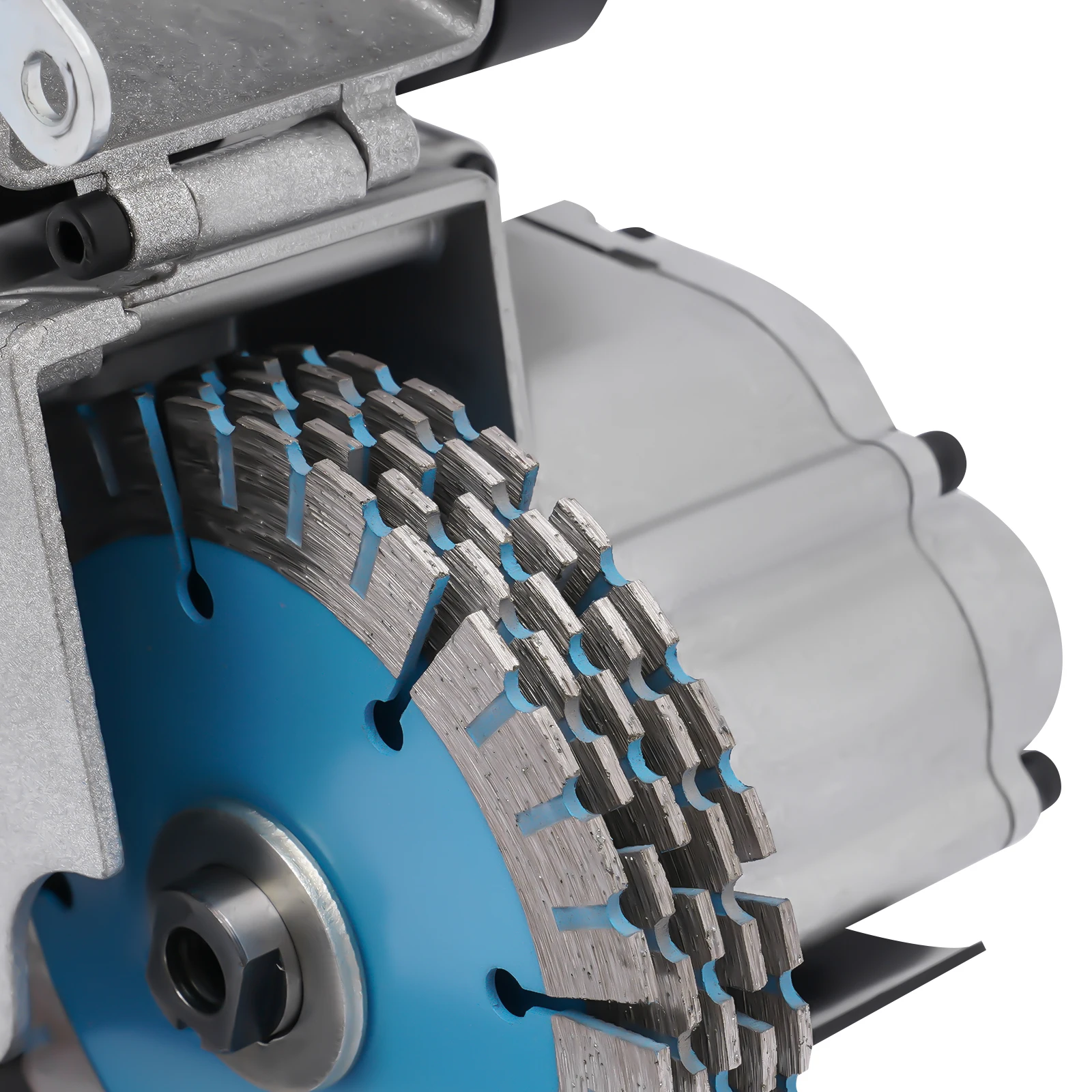 Staubfreier Wandfräser mit Laser-Zielhilfe | 2800W 125mm Elektrische Schlitzfräsmaschine mit 5 Klingen | Betonschneider – Detail 8