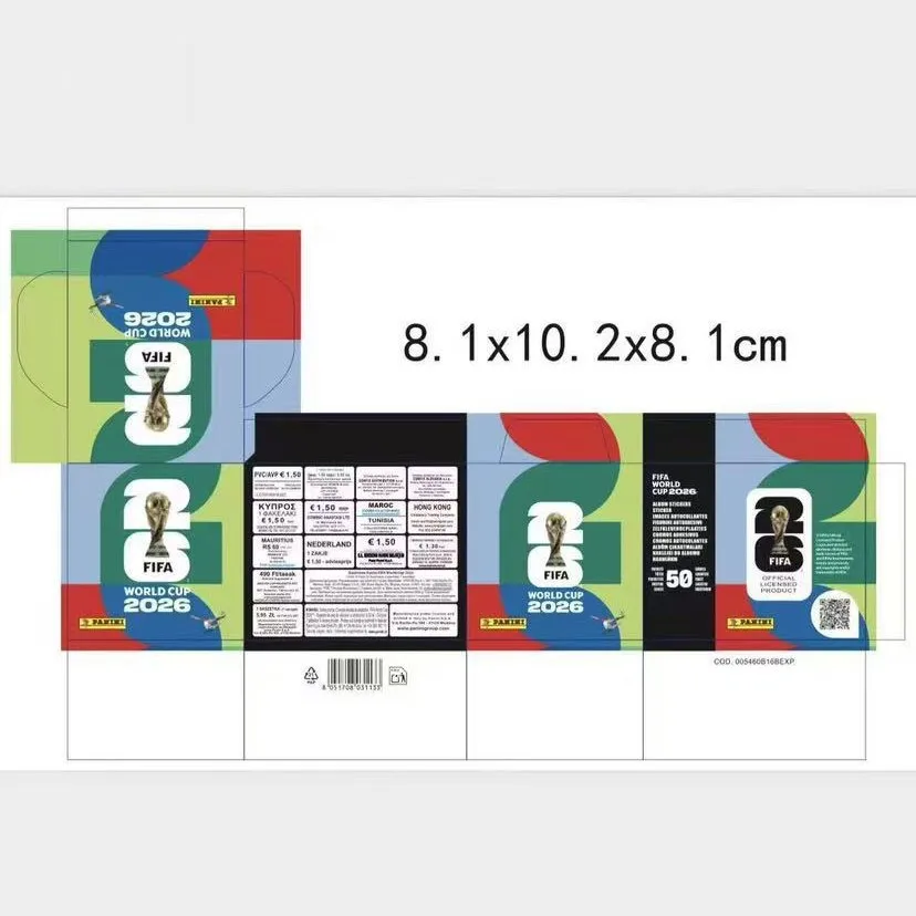 Hochwertige, brandneue Panini-Aufkleber für die FIFA-WM 2026, internationale Version, seltene Sammlerstücke, Fußball-Fan-Souvenir, Geschenk. – Detail 2