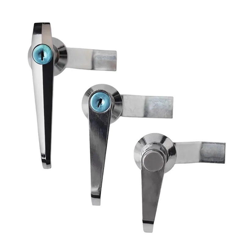 MS301 Cabinet Door Handle Lock Cam Lock Zinc Alloy with key Easy to Install for Electrical Cabinet Distribution box