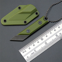 Eafengrow  C1146 Fixed Blade Knife 440C Blade G10 Handle EDC Tool Neck Knife for Camping with kydex Sheath