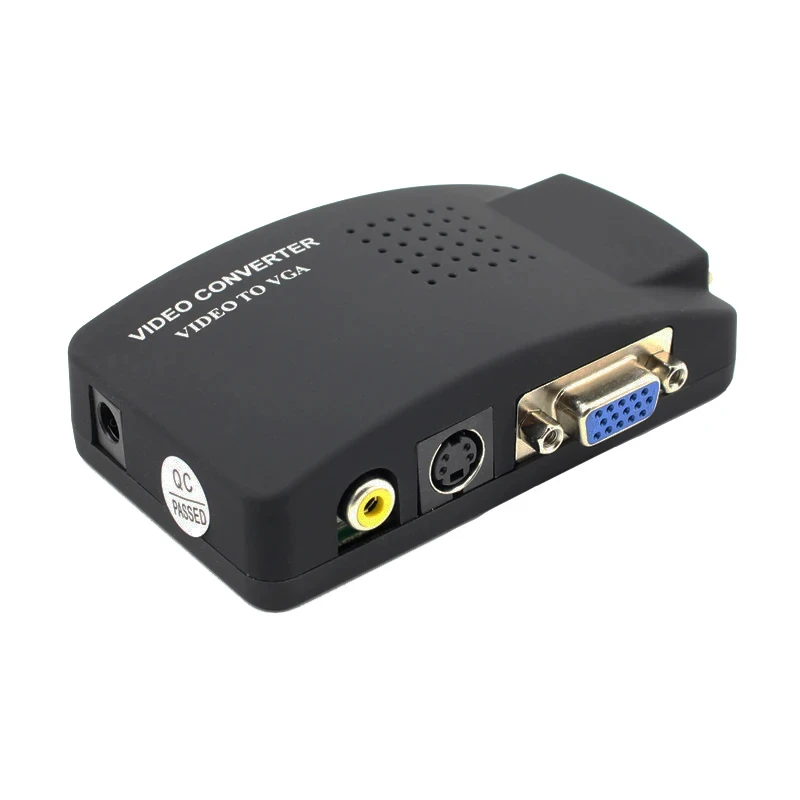 【中古】「非常に良い」RCA COMPOSITE S-VIDEO TO VGA VIDEO CONVERTER Amazon.com: GINTOOYUN VGA to RCA Adapter,Composite VGA to Video,S