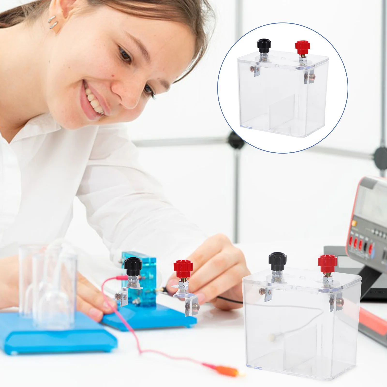 

1 Set Experiment Kit Science Experiments For Kids Basic Circuit Learning Electroplating Zinc Sheet Physics Teaching