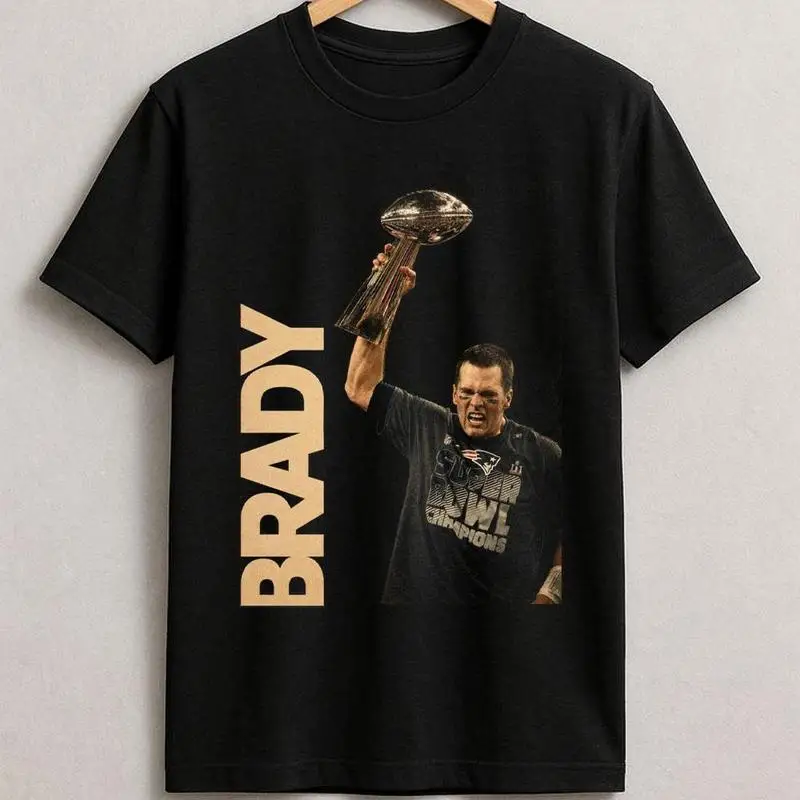 Tom Brady Classic Style T-Shirt Premium Championship Winning Leader Tee