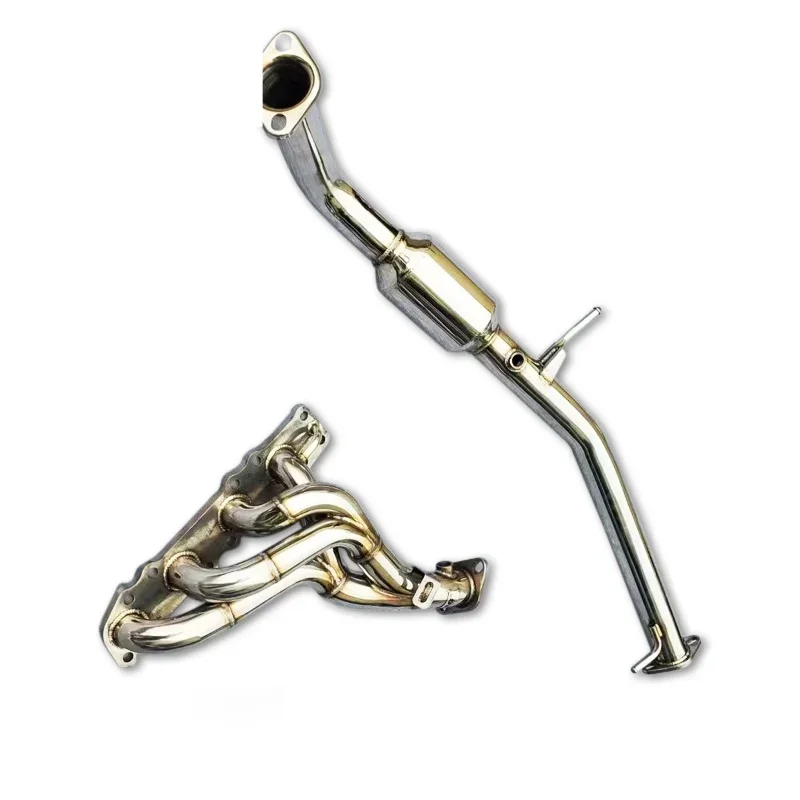 Section High flow Pipes Exhaust Pipes branch downpipe Exhaust Pipe with for Jimny 1.3L 2007-2021