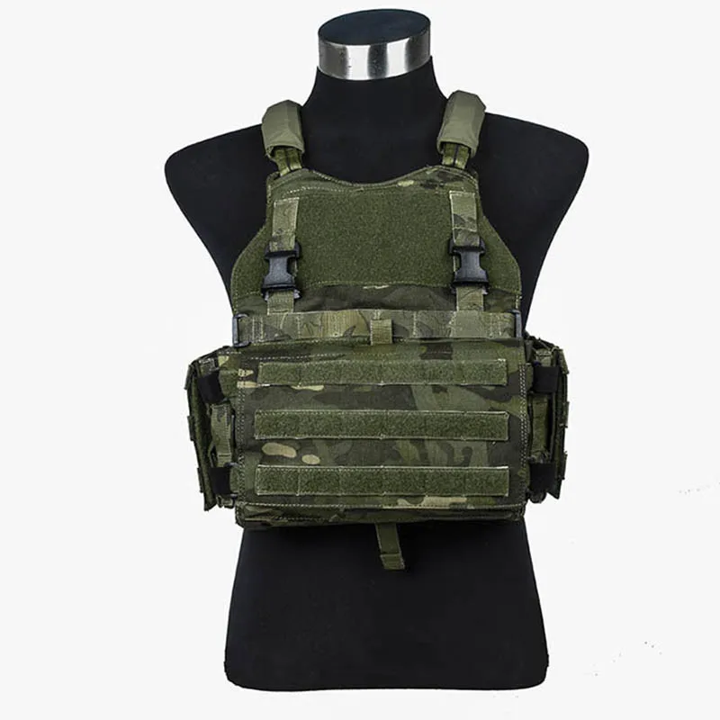 

TMC SCA Lightweight Saber Plate Carrier Size L Tactical Vest NIR Compliant MCTP Tropic Camo TMC3163