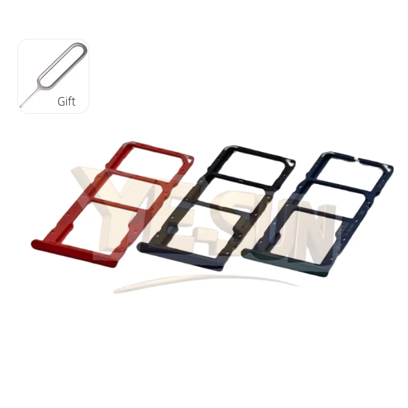 For Samsung Galaxy A13 A14 A15 A16 A20 A20e A20s A21 A21s A22 SIM Card Tray Drawer Holder Dual Slot Replacement Parts