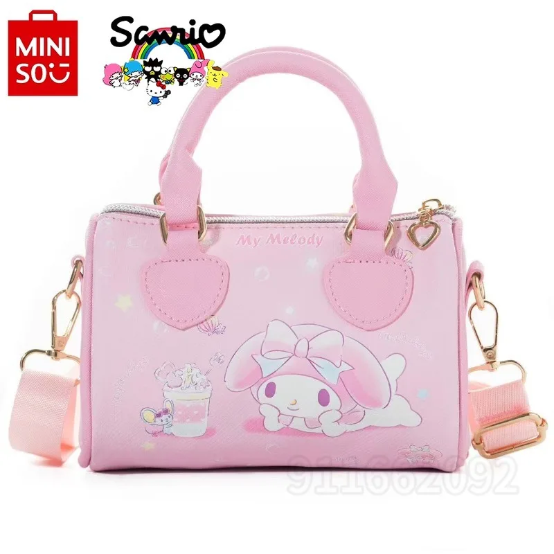 Hello kitty neue Mini-Mädchen Handtasche Luxusmarke Mode Mädchen Umhängetasche Cartoon niedlichen Schulter Umhängetasche hohe Qualität