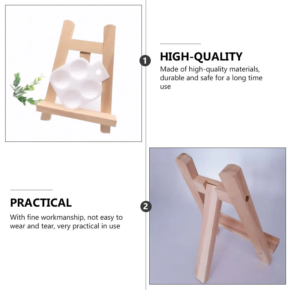 2 قطعة حامل فني للرسم في الهواء الطلق تقف رسم عرض حوامل ثلاثية للأطفال والطلاب يستخدمون الحامل #6