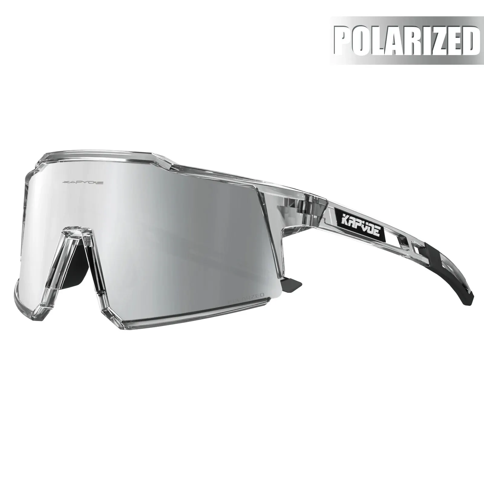 Kapvoe Fietsbril Gepolariseerde MTB Racefiets Bril UV400 Bescherming Zonnebril Ultra Lichte Sport Brillen Apparatuur