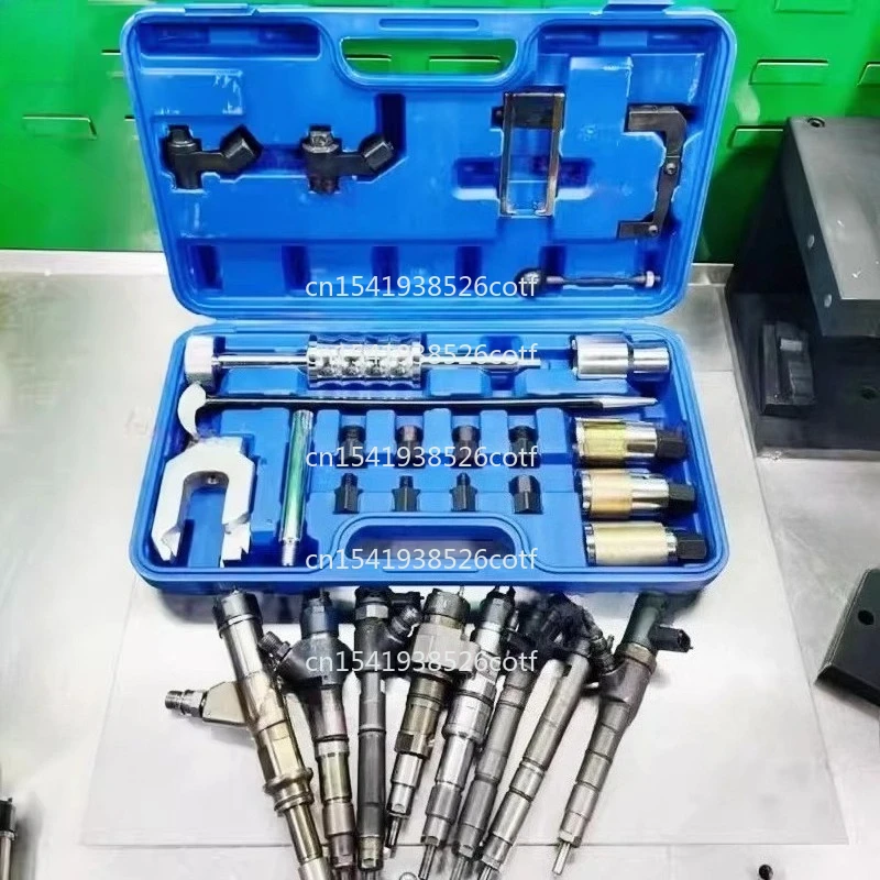 

Усовершенствованный набор инструментов для разборки форсунок и деталей двигателя автомобиля (полный комплект)