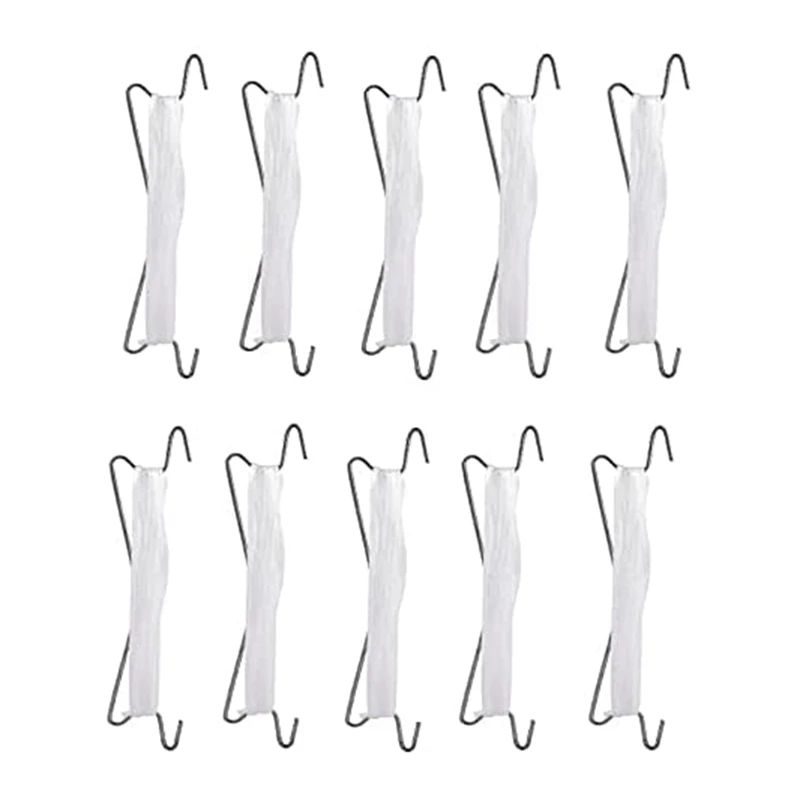 10 Pcs Tomato Hooks Metal Anti-Crush Garden Hooks Plant Tomato Hooks Supports For Planting Tomato,Cherry,Vine Plants,Etc