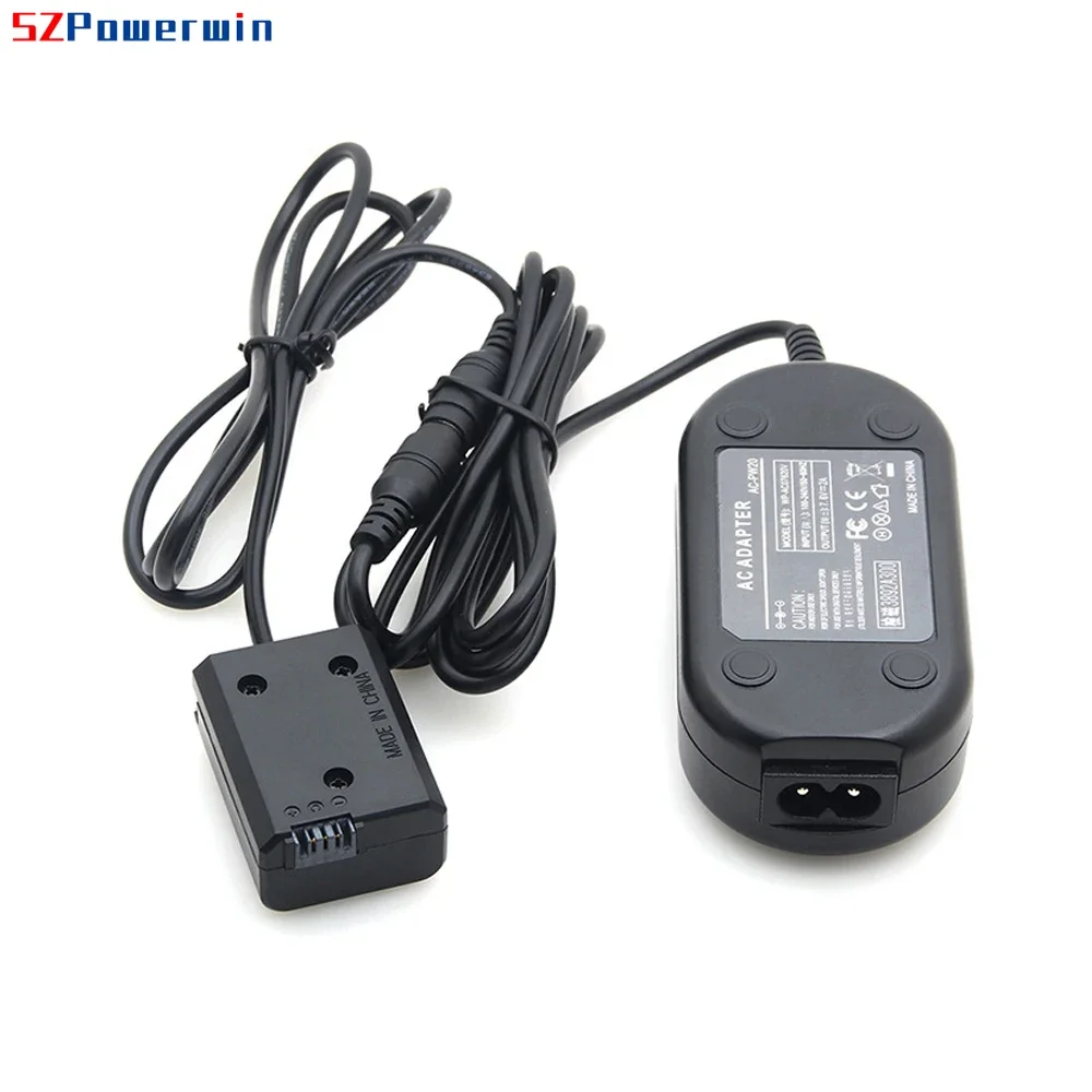 Powerwin PW20 NP-FW50 Фиктивный аккумуляторный соединитель Источник питания переменного тока ACK-PW20 Адаптер камеры для Sony AC-PW20AM A7000 A6500 A7S NEX-7 A7R
