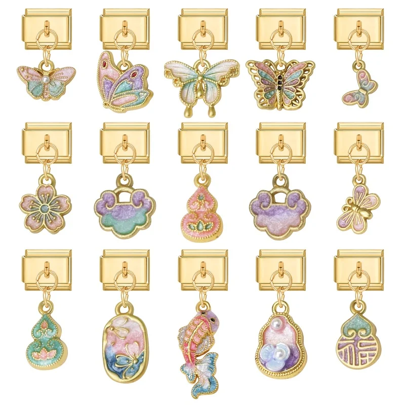 Блестящий-циркон-рыбий-хвост-звезда-ракушка-вишня-y2k-кулон-золотые-итальянские-подвески-подходят-для-браслета-из-нержавеющей-стали-9-мм-женское-изготовление-своими-руками