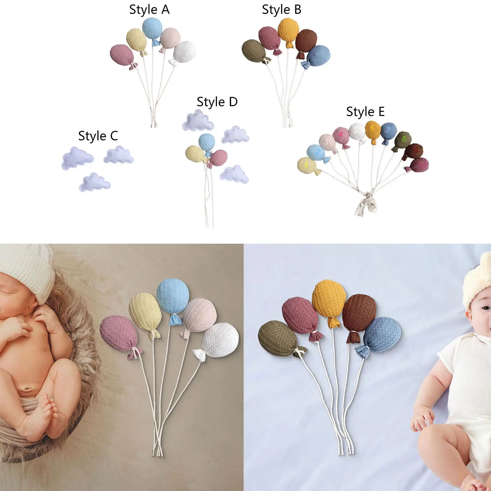 

Newborn Photo Props Infant Photo Backdrops Decror for Baby Infant Birthday