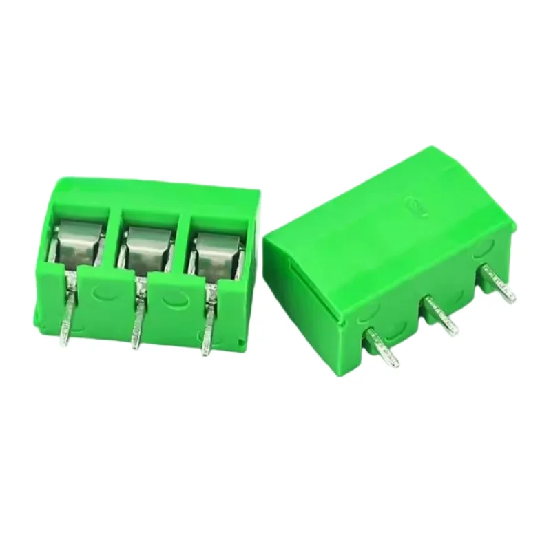 10 قطعة 5.08 أزرق/أخضر KF301-2/3P محطة كتلة/(النحاس) محطة آخر 2P/3P اختياري