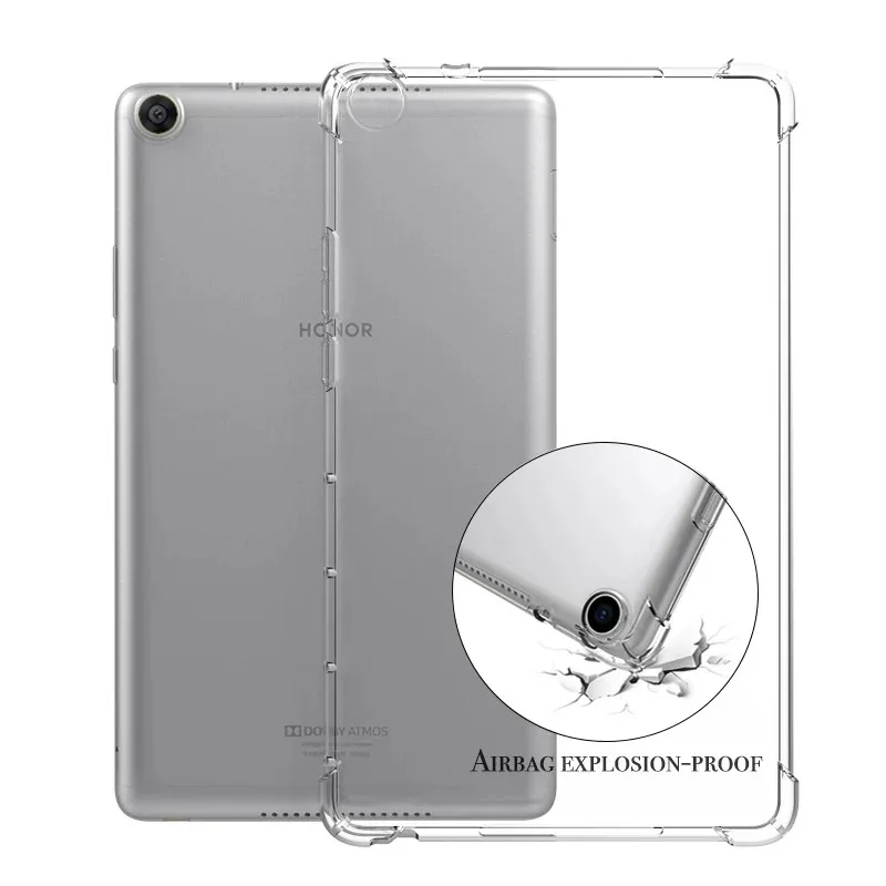 For For Huawei MatePad T8 Kobe2-L09 Kobe2-L03 8.0'' matepad t8 Case TPU Silicon Transparent Cover Coque Fundas