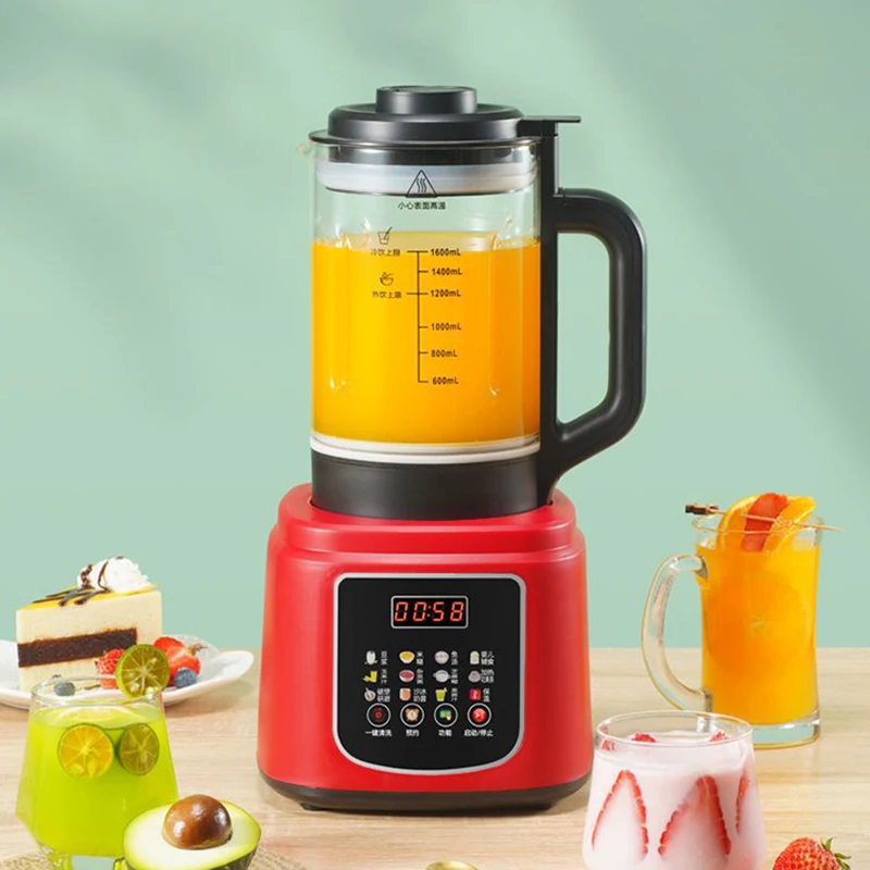 

fully automatic silent wall breaking machine food processor multifunctional soybean milk juicer meat grinder