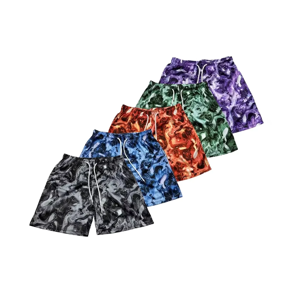 

Hot-selling Fashion American Basketball Shorts Summer Men's Sports Breathable Quick-drying Casual Fashion Running Shorts Moto