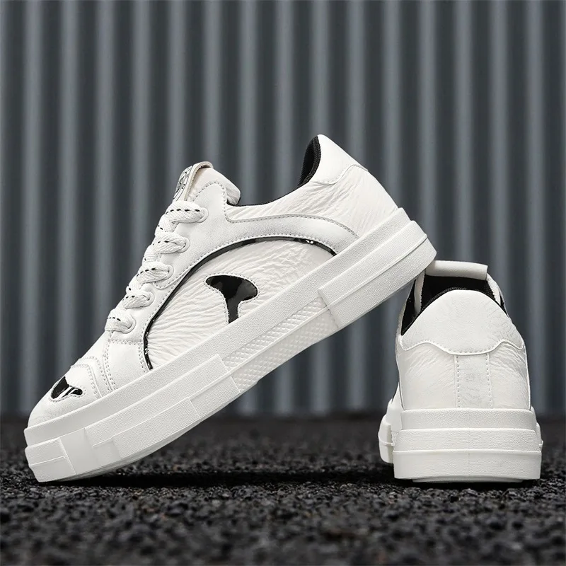 Sports Men's Shoes 2026 Spring and Autumn Versatile Fashion Casual Board Shoes Hong Kong Style Student Trendy Shoes